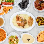 Chicken Qozi With Rice and Broth